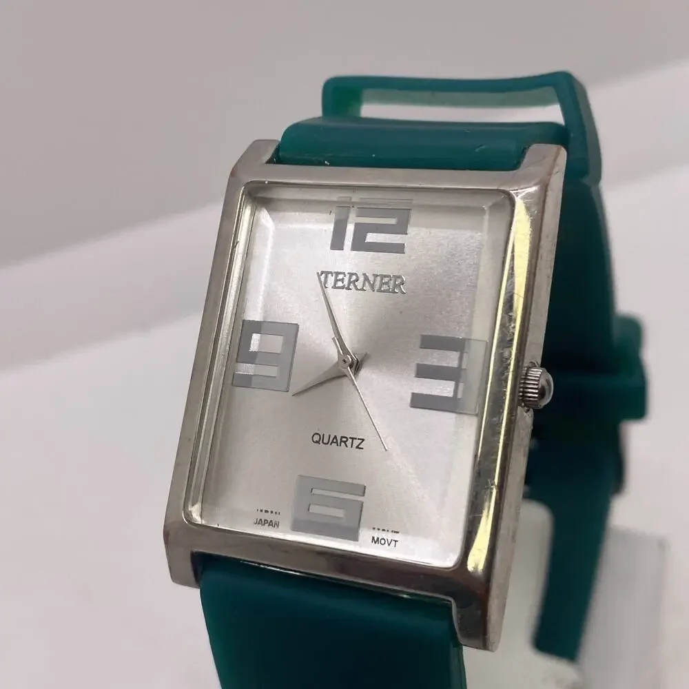Womens Colorful Rubber Quartz Fashion Watch Works New Battery